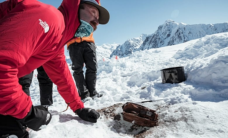expedition finds cameras on remote yukon glacier 85 years after famous mountaineer left them behind 1