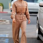 kim kardashian seen after her daughter norths basketball game in los angeles 10
