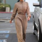kim kardashian seen after her daughter norths basketball game in los angeles 6