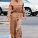 kim kardashian seen after her daughter norths basketball game in los angeles 8