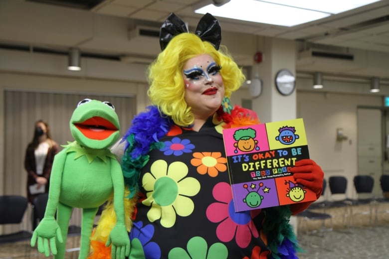 drag storytime at hamilton library sees full house as community comes out to support