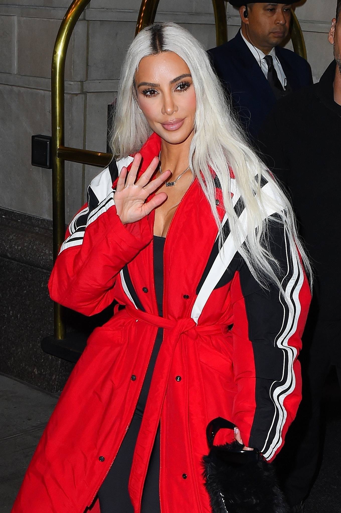 kim kardashian arrives at zero bond in new york 13