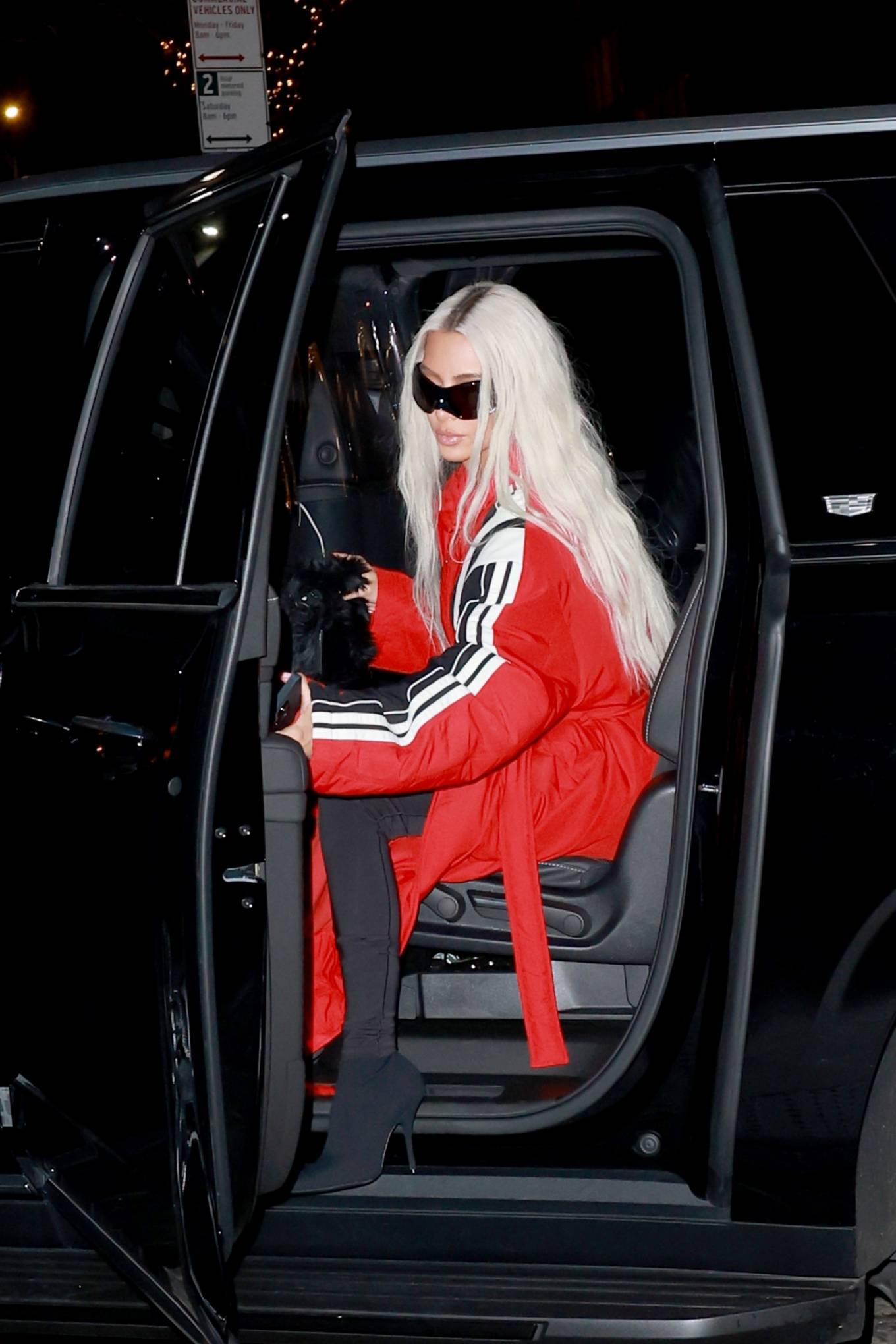 kim kardashian arrives at zero bond in new york 6