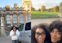rita dominic welcomes friends to england ahead of her church wedding to fidelis anosike video