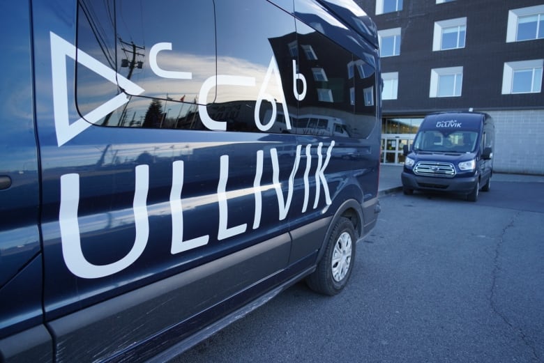 Van with Ullivik written on it