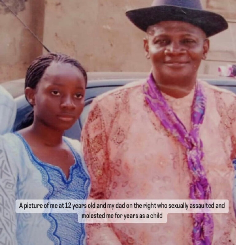“My dad should get a death penalty” – Woman calls out her father for allegedly molesting her, her mother for protecting him, and the Nigerian police for “locking her up” when she reported