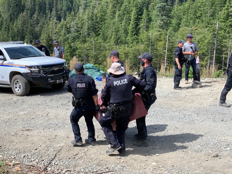 rcmp has spent nearly 50m on policing pipeline logging standoffs in b c 1
