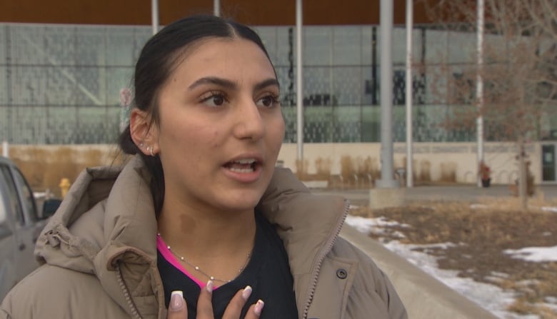 Yasmin Soarez, a regular at the recreation centre, said she didn't know about the topless policy. 