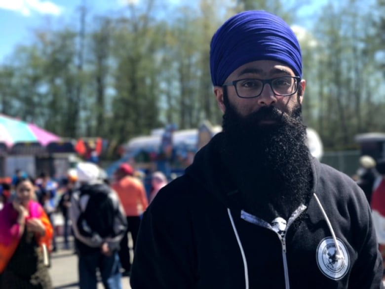Moninder Singh, president of Gurdwara Sahib Dasmesh Darbar in Surrey, says he wanted to ensure the event aligned with what's best for the community during the pandemic. 