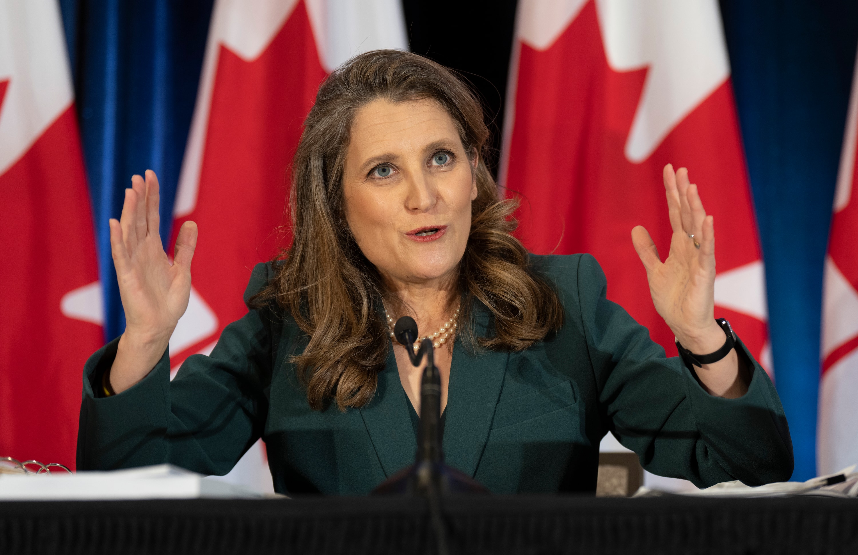 trudeau and freeland up the ante on a clean economy 1