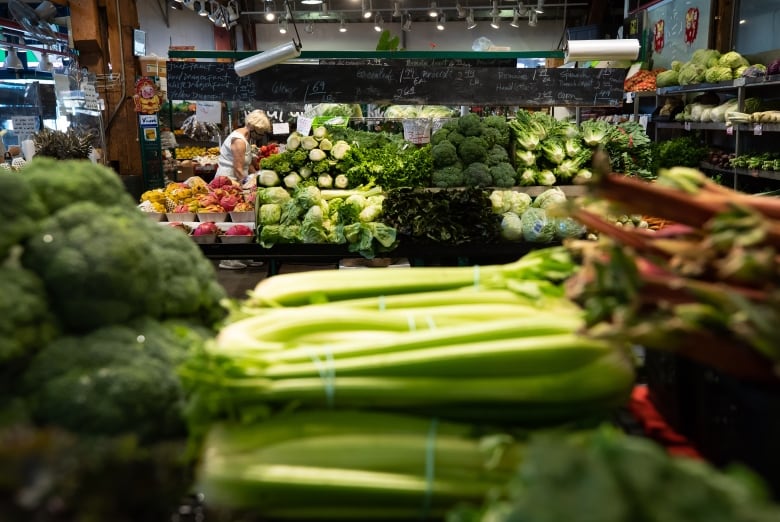 Statistics Canada says grocery prices were up 11.4 per cent from a year ago even as the country's annual inflation rate slowed in January.