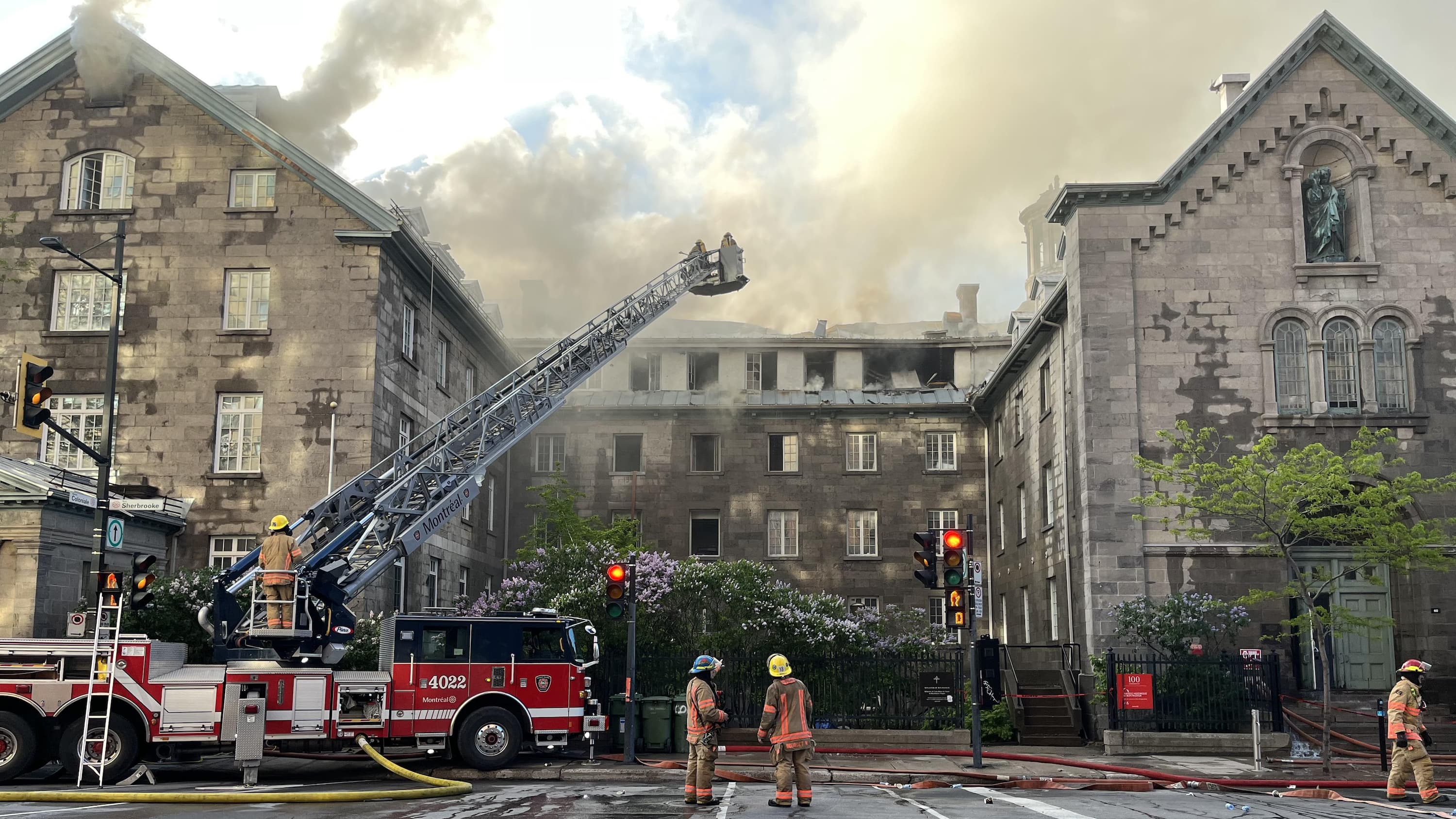 as fire continues to burn at historic montreal monastery worries mount about what has been lost 2