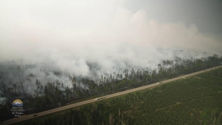 Heavy rain falls on B.C. wildfires, evacuation orders lifted in northeast