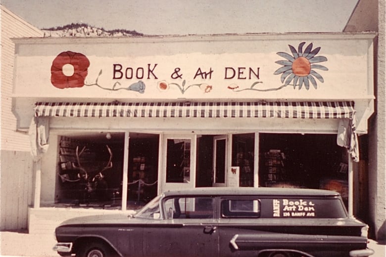 The Banff Book and Art Den is pictured in 1968.