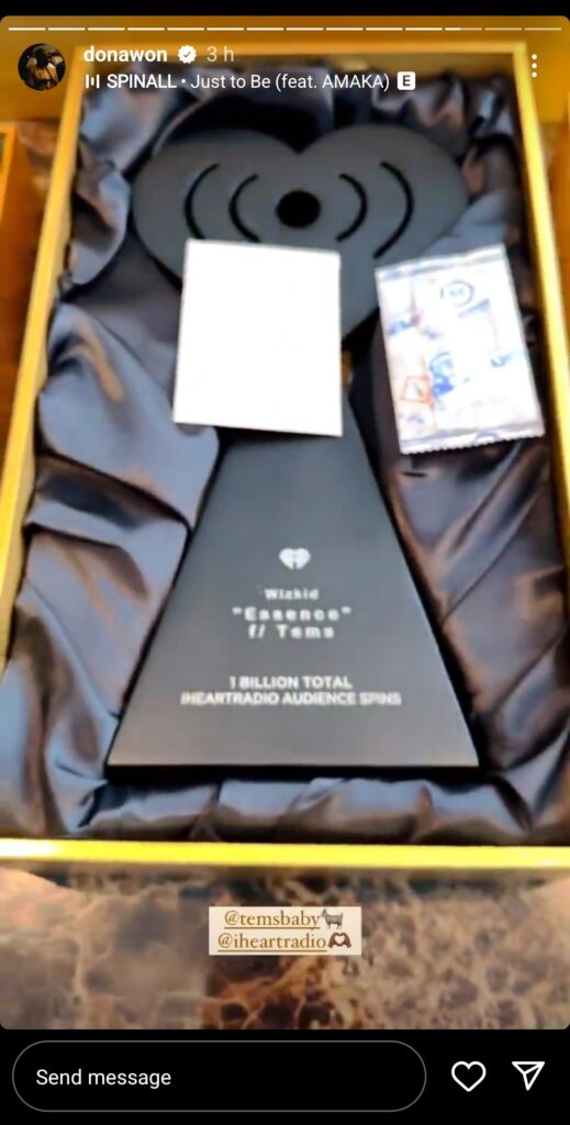 Wizkid and Tems Make History as First Africans to Receive iHeartRadio Titanium Award