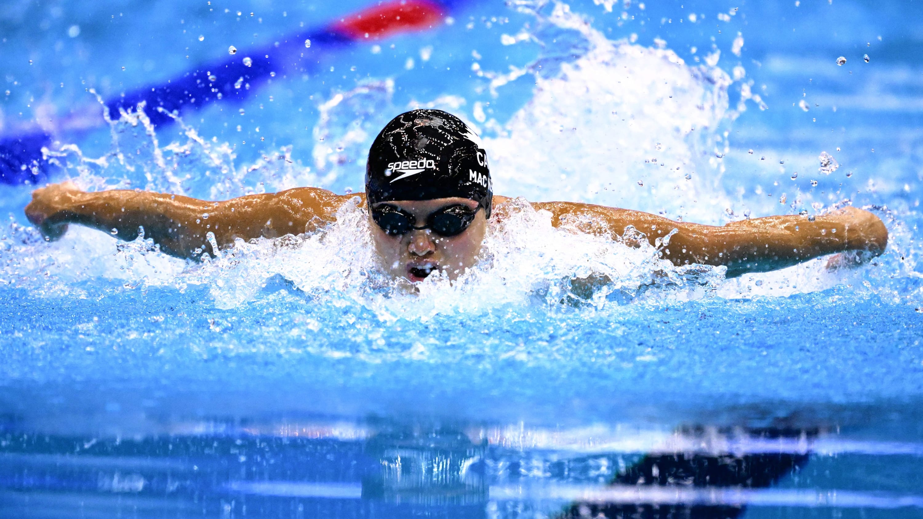 canadas maggie mac neil captures world silver in womens 100m butterfly