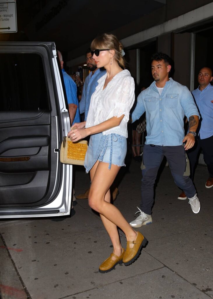taylor swift is seen as she exits from electric lady studios in new york 12