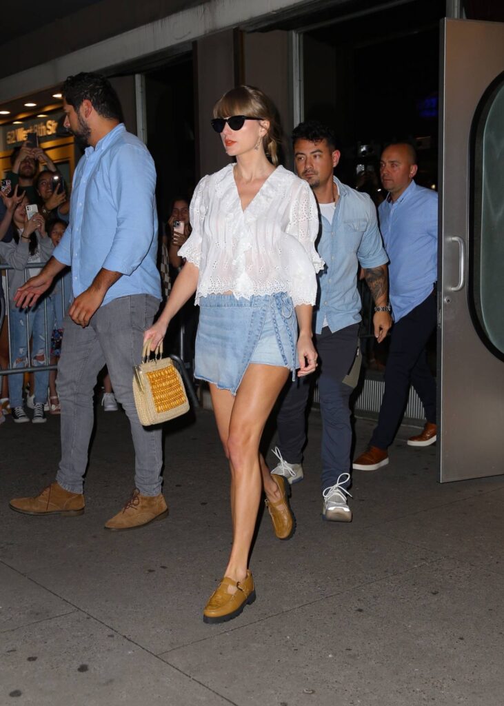 taylor swift is seen as she exits from electric lady studios in new york 14