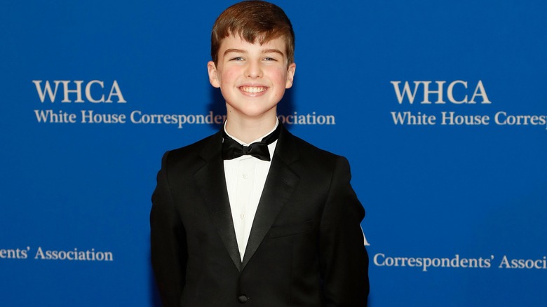 Iain Armitage on the red carpet