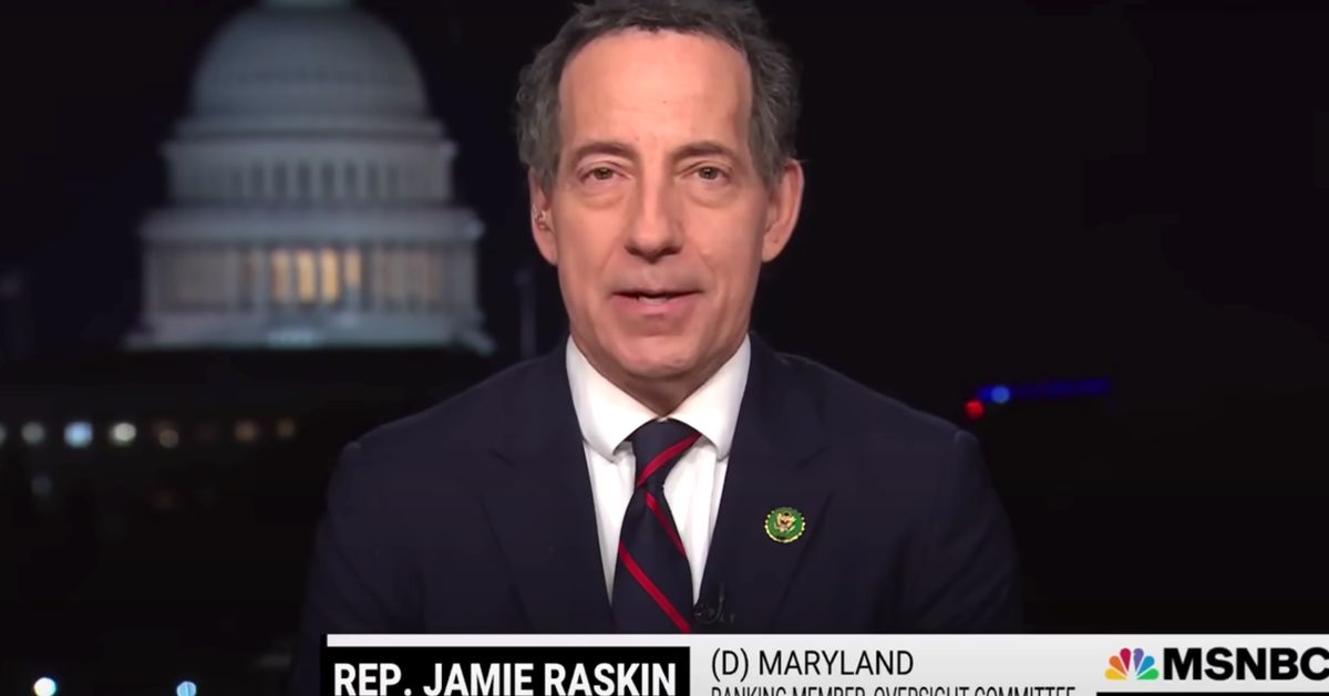 Rep. Jamie Raskin Calls Out House Speaker Mike Johnson’s Deceptive Image