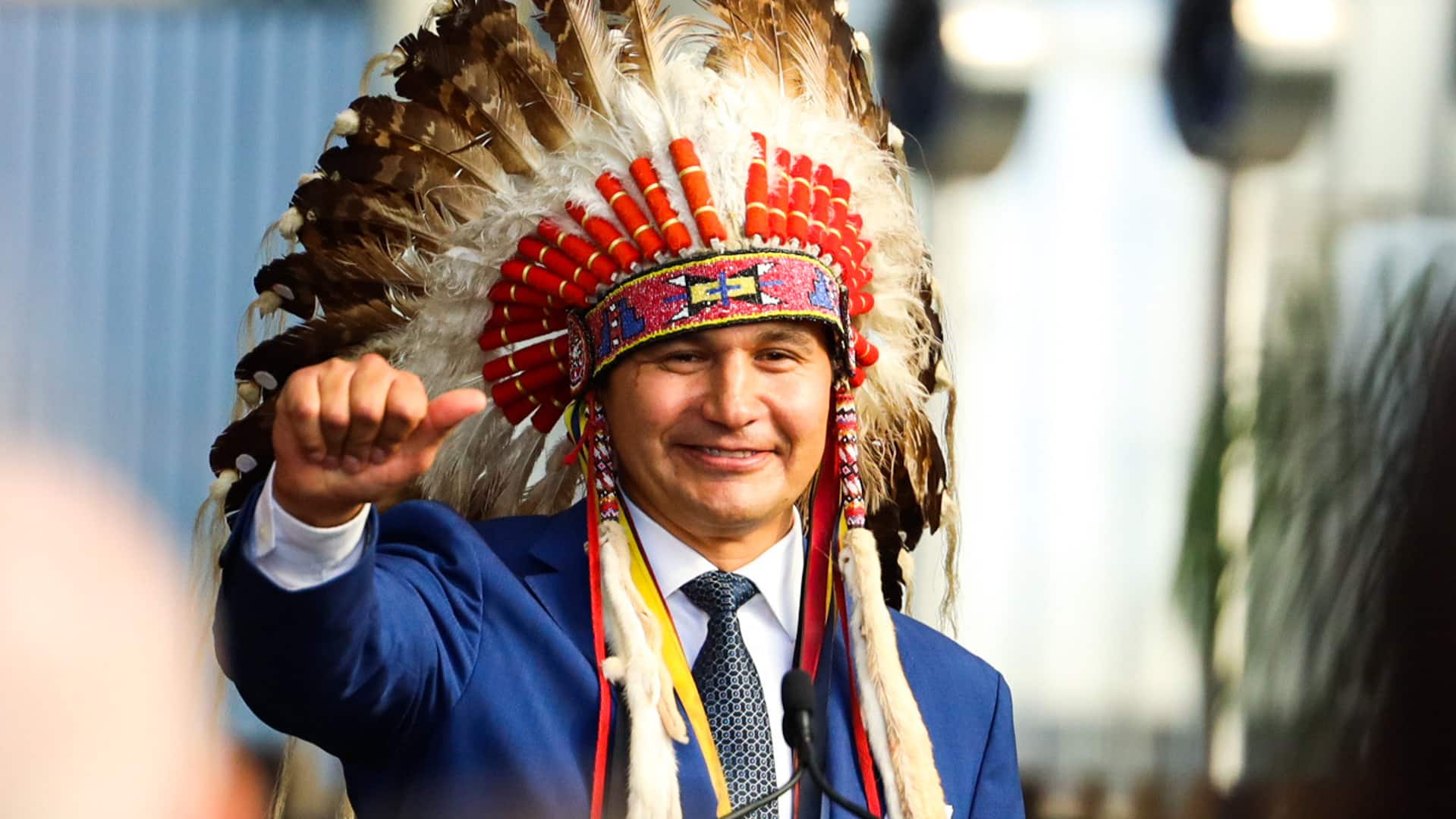 Wab Kinew officially sworn in as Manitoba’s 1st First Nations premier