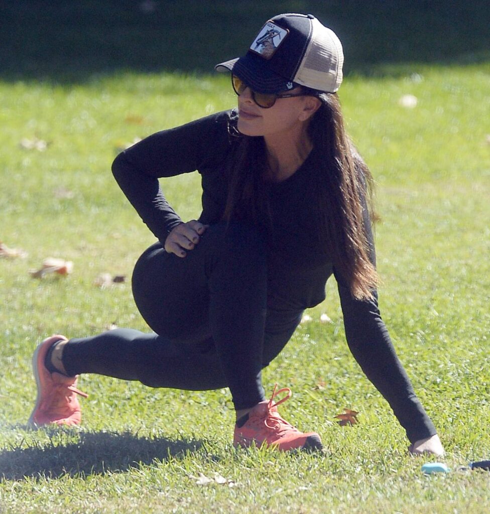 kyle richards working out 17