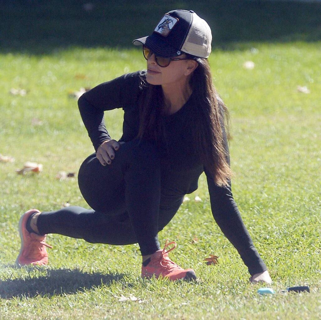 kyle richards working out 7
