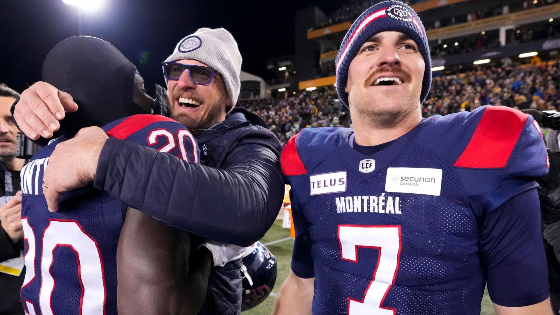 montreal alouettes stun winnipeg blue bombers to win 1st grey cup since 2010