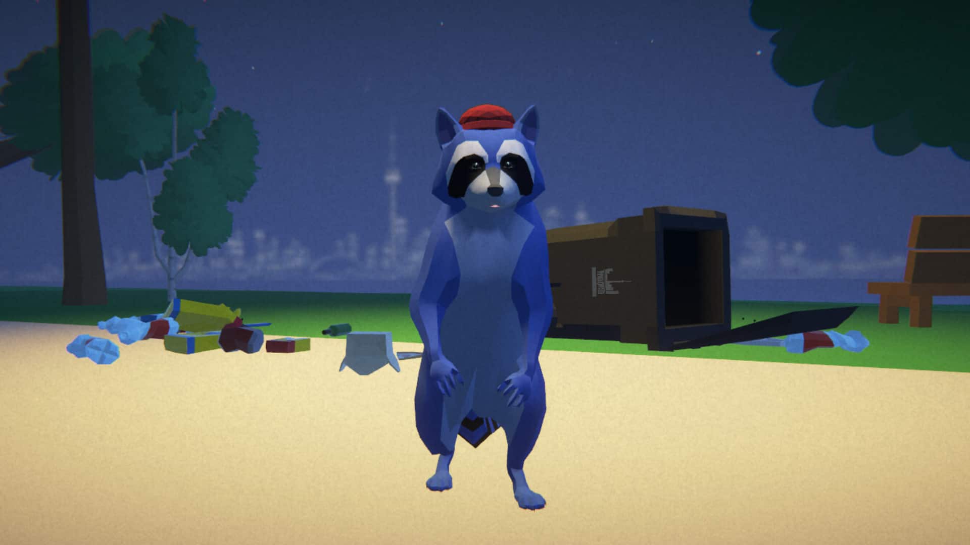 become a garbage picking raccoon in this new and extremely toronto game