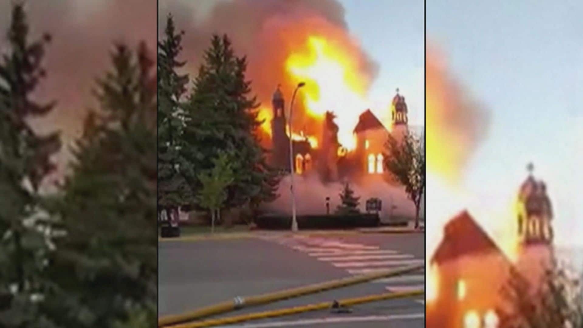at least 33 canadian churches have burned to the ground since may 2021 only 2 were accidents 5