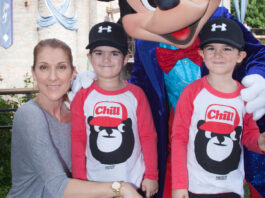 Celine Dion's Rarely-Seen Twin Sons Look So Grown Up Now