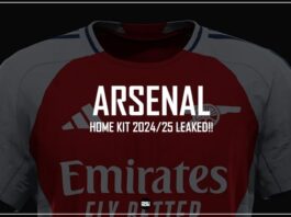 Arsenal home kit for 2024/25 season LEAKED!