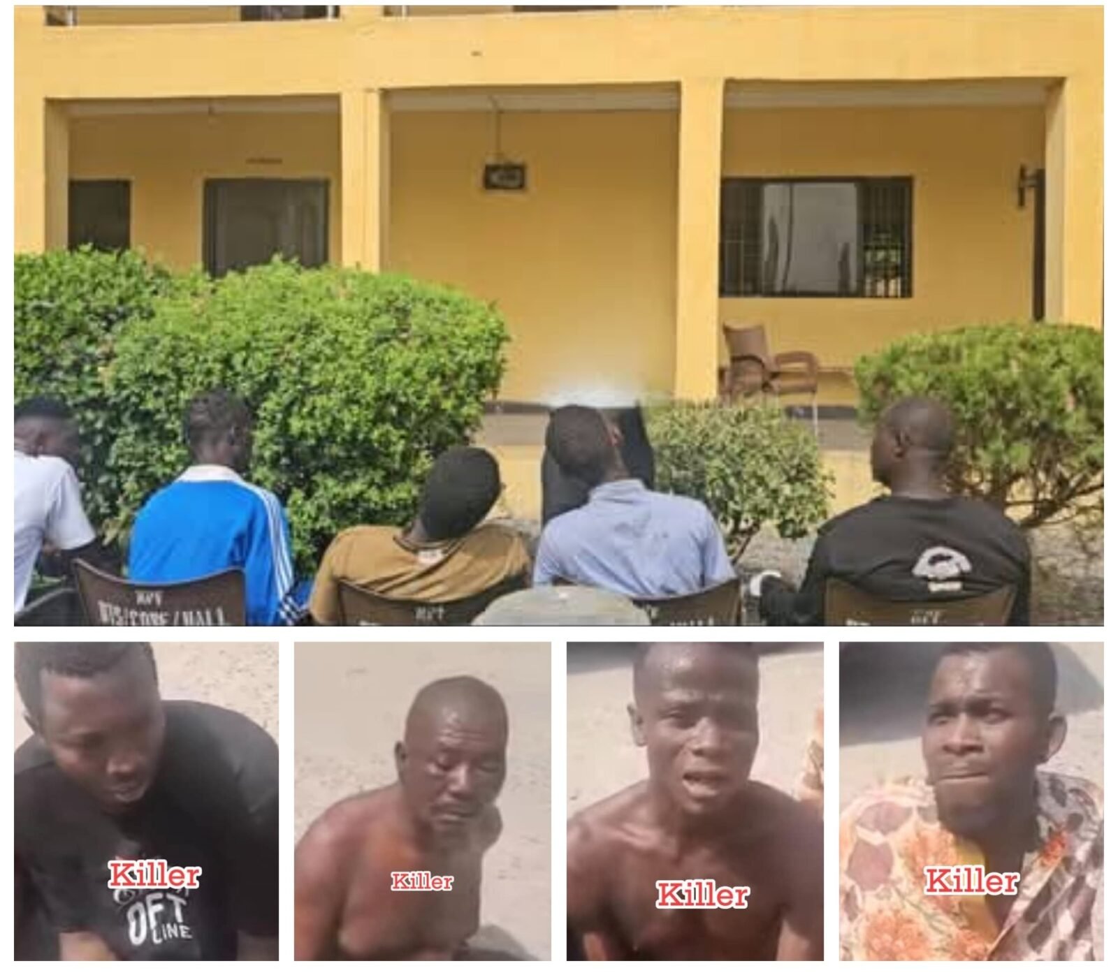 Delta police parade Efe Money, herbalist and two others over gruesome m8rder of his friend
