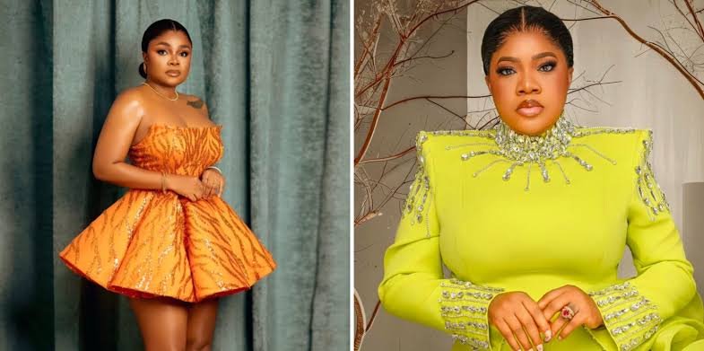 'Drop your lies' - Bimbo Ademoye reacts to Toyin Abraham’s claim of new house, car