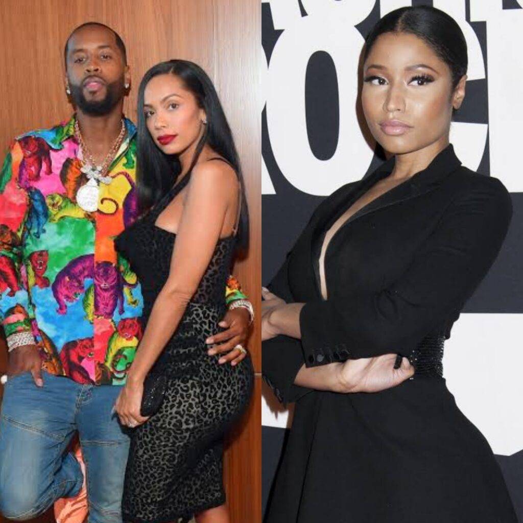 Erica Mena apologises to Nicki Minaj for siding with her ex Safaree when they began dating