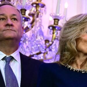 Jill Biden's Icy Behavior With Kamala Harris' Husband Says It All About Their Feud