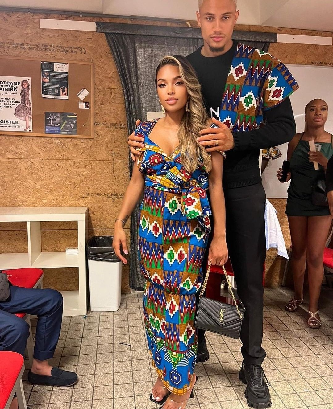 Maduka Okoye's baby mama, Jelicia Westhoff, accuses him of maltreating her and their son