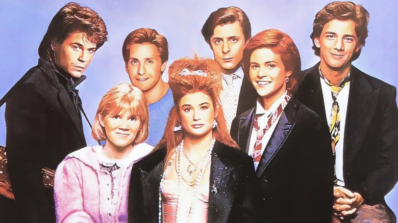 The Transformation of Demi Moore from Teenager to 62 Years Old 4 Movie poster for St. Elmo's Fire