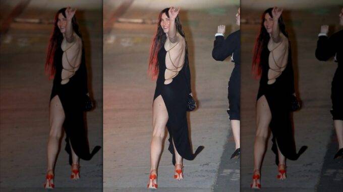 Scout Willis Proves She Inherited Mom Demi's Killer Legs In Racy Golden Globes Afterparty Look