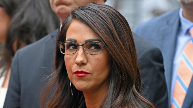 Lauren Boebert Wore Quite The Risqué Top On Matt Gaetz's Internet Show