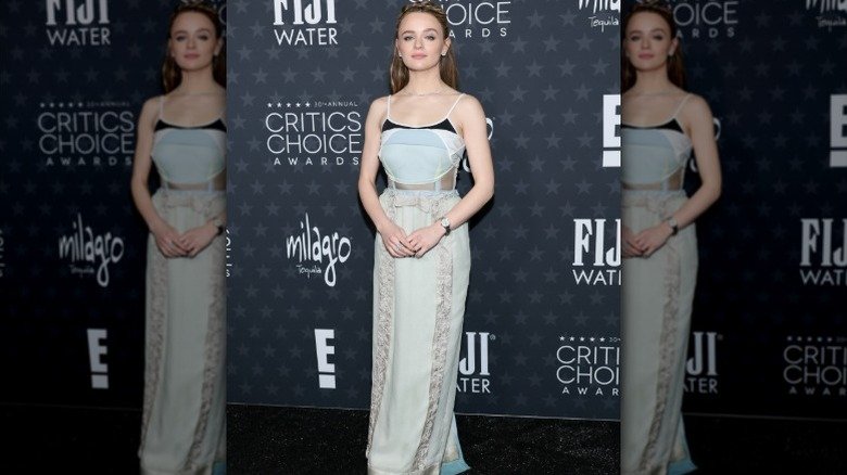 Joey King attends the 30th Critics Choice Awards in Santa Monica, California (2025)