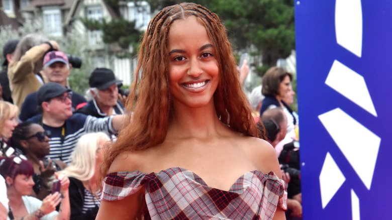 Malia Obama attends the Deauville American Film Festival