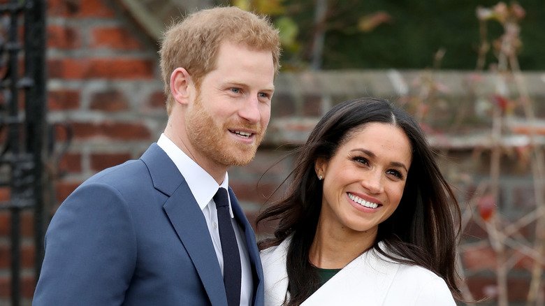 What You Dont Know, 9 Signs Prince Harry & Meghan Markle Are Headed Towards Divorce 135 Prince Harry and Meghan Markle pose for engagement photos