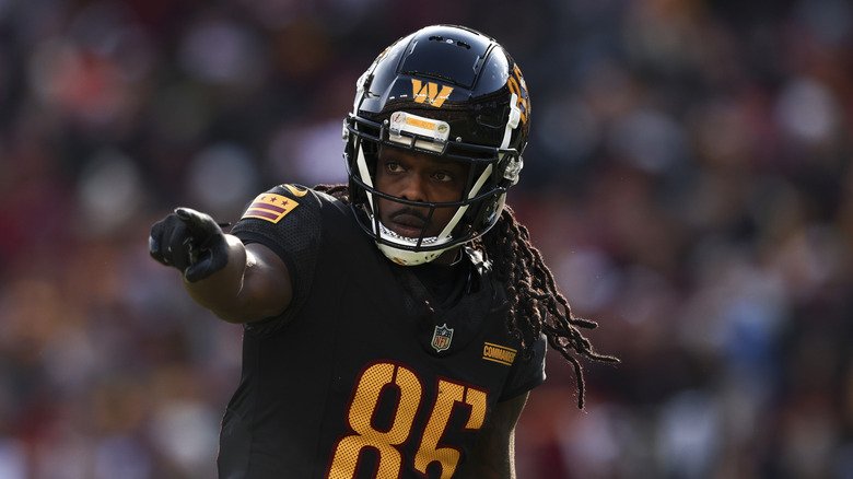 Celebrities Feuding with Jason Kelce 7 Noah Brown on field