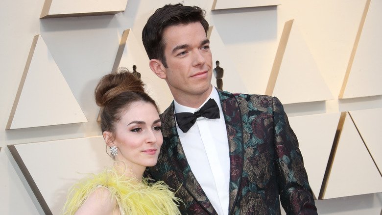 Anna Marie Tendler and John Mulaney attending the 91st Annual Academy Awards