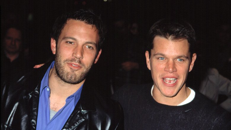 Ben Affleck and Matt Damon at the premiere of Project Greenlight