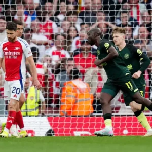 EPL table: Arsenal fail to close gap on Liverpool after 1-1 draw with Brentford