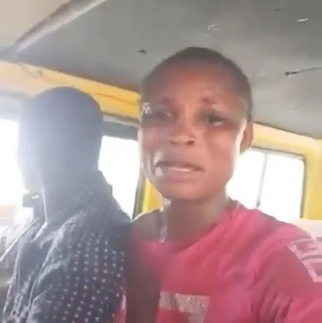 Police arrest thug seen assaulting woman over car battery theft in Lagos
