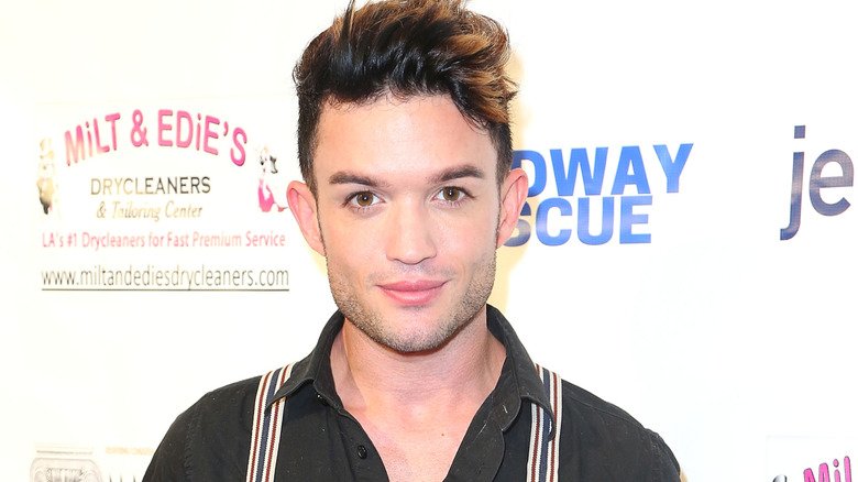 Chris Trousdale posing at an event