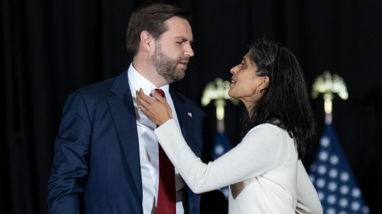 When Dating Advice Leads to Divorce Talk: The Curious Case of JD and Usha Vance 1 JD Vance's Dating Advice Totally Backfires As Usha Divorce Rumors Explode